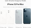 Transparent Case Compatible with Magsafe for Minesk iphone 12 Pro Max Crystal Clear Material Polycarbonate Back Part and Silicone Edges Wireless Wireless Charging Assisted Case Cover (12 Pro Max)