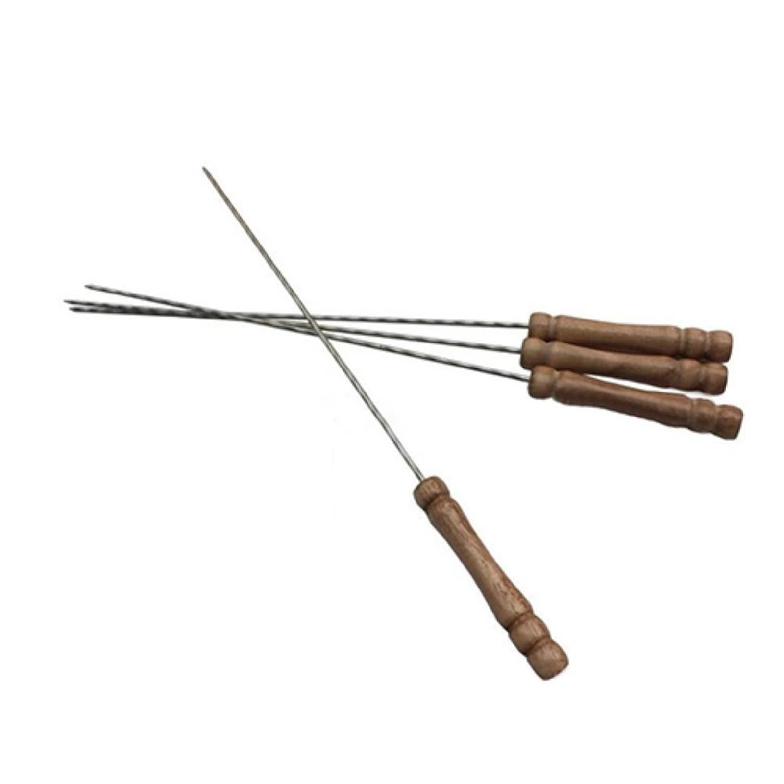 Brochetas de Kebab, 10 Piezas for Barbacoa, Picnic al Aire Libre, brochetas Acero Inoxidable