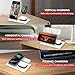 3 in 1 Foldable Charging Station for Apple Products,Wireless Charger for iPhone 17 16 15 14 13 12 Pro Max,Travel Dock Adapter&Light for iWatch Series 11 10 9 Ultra 3/2 SE 3/2,for AirPods 4 3 2 Pro 3/2