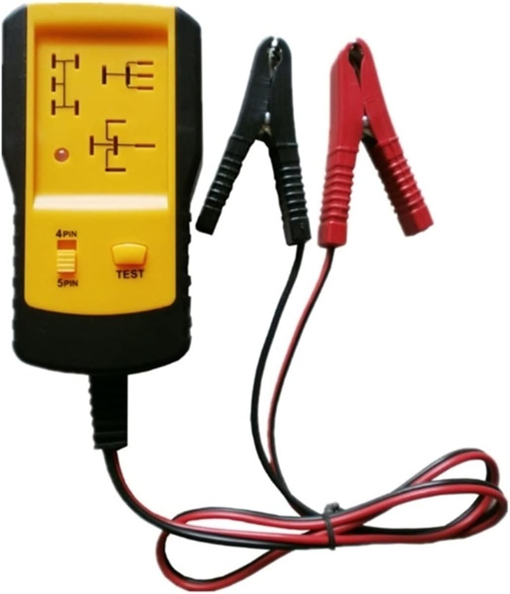 Amazon.co.jp AE100 12V電子自動車リレーテスターオートカー診断バッテリーチェッカー修理ツールサーキットテスターキット