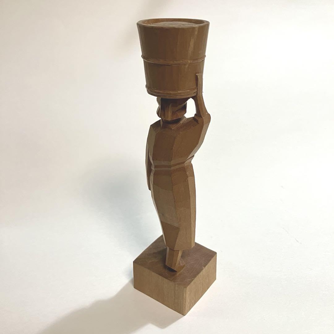 武井工芸店 木彫り 雪ん子 24cm 置物 農民美術 民芸美術 木彫 Amazon.co.jp: 北雪之作 茂木多喜治 八雲 木彫りの熊 くま クマ