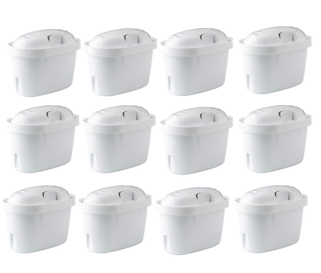 Aqualogis Ultra+ Water Filter Cartridge Compatible with Maxtra & Maxtra+ Aluna, Style, Elemaris, Marella, Fun Jug, Pitcher, Tassimo (12 Pack)