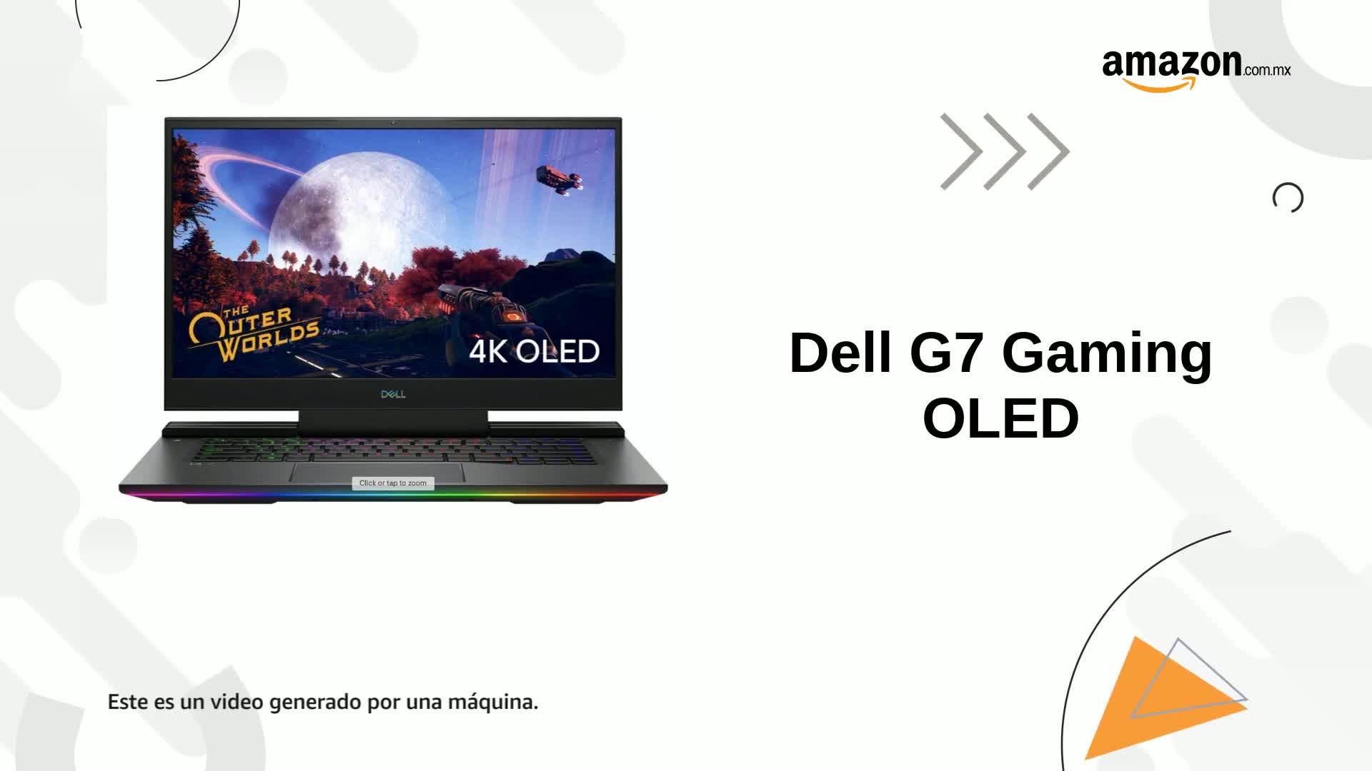 Dell G7 15.6 Pulgadas 4K (3840 x 2160) OLED Gaming Laptop, Intel
