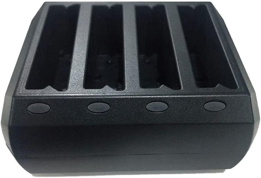 Miniatura 2 de Soporte de carga de 4 ranuras para Zebra Symbol TC70 TC70X TC72 TC77 TC77 Cargador de batería con adaptador SAC-TC7X-4BTYC1 Accesorios de carga para