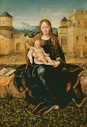 Impression d'art Albrecht Dürer - Tableau la Vierge et l'enfant de qualité supérieure