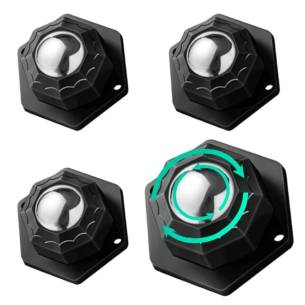 HASTHIP® 4pcs Caster Wheel 20mm Self Adhesive Caster Wheel 360° Swivel Wheels for Furniture, Small Appliance, DIY Modification Moving Table Heavy Duty Caster Wheels 200Kg Loading Capacity (B0CWNXL17C) Amazon Price History, Amazon Price Tracker