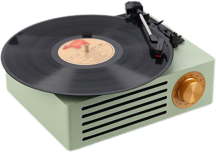 Speaker Record Player Turntable Phonograph Vinyl Audio Output Vinyl Transcription to U Disk Sd Card Playback