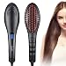 Hair Straightener Brush, LARMHOI Ceramic Hair Straightening with Anti Scald/Auto Shut Off/Digital Controls, Electrical Heated Irons Hair Straightening for Women Home Travel Curly Hair