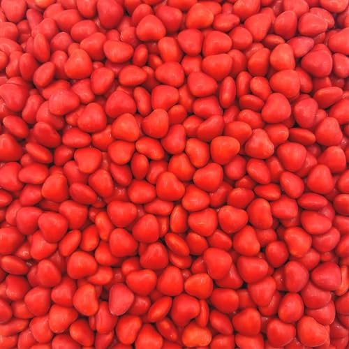 Cinnamon Hearts, Spicy Cinnamon Candy, 1 Lb Bag