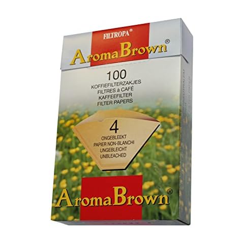 Filtropa Unbleached Brown Coffee Filters - Size 4 Cover