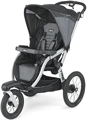 Chicco TRE Jogging Stroller - Titan | Black/Grey