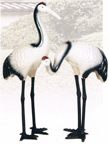 信楽焼 陶器製 鶴の置物 【公式通販】