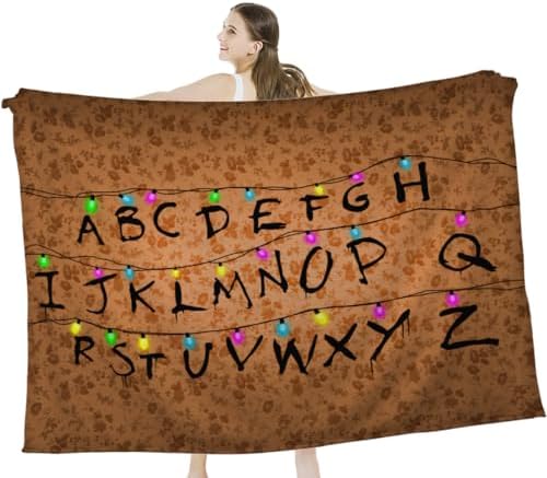 Amazon.com: Stranger Things Vecna Fleece Soft Bed Blanket Throw : Home ...
