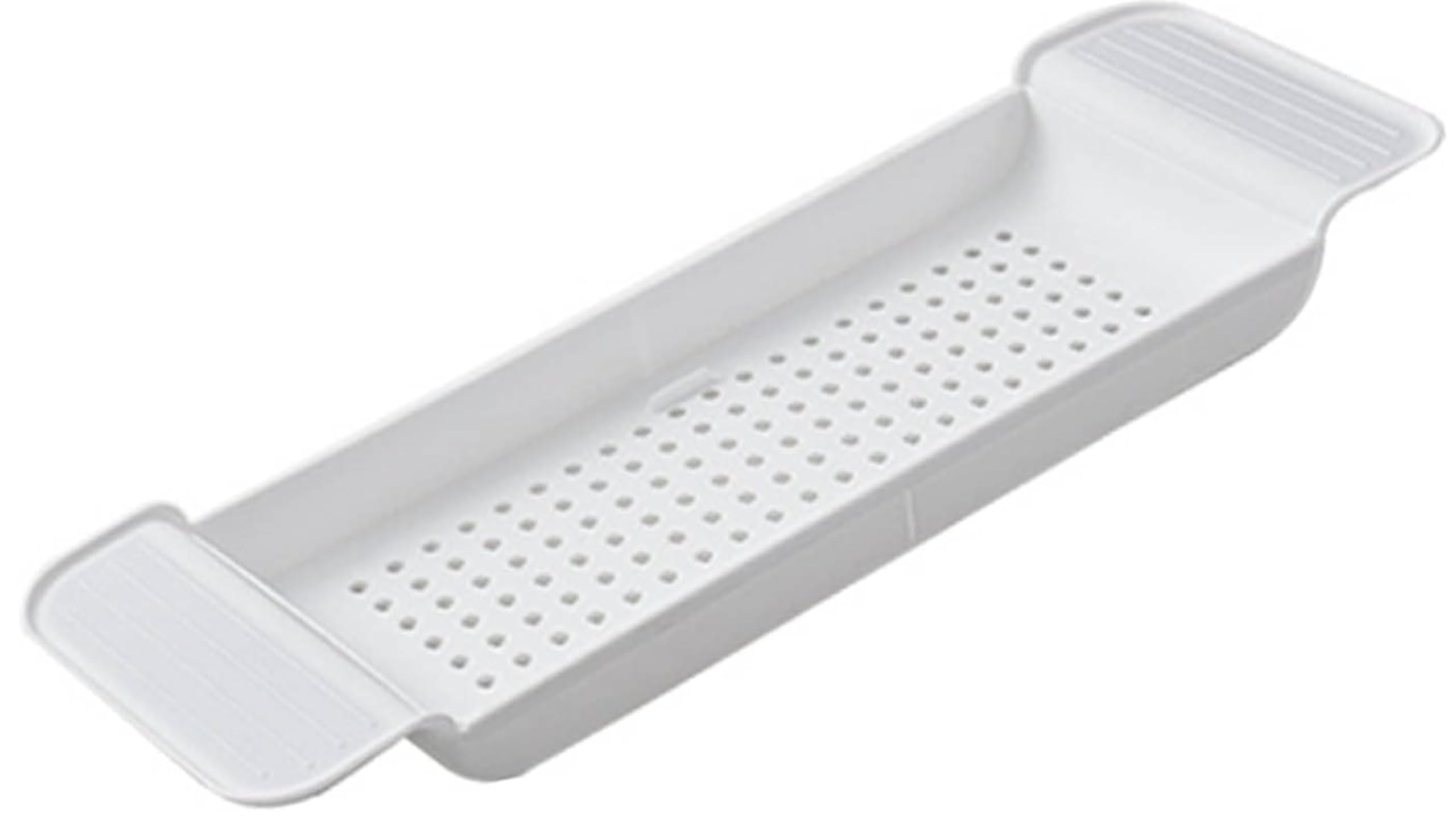 Étagère de baignoire blanche pour organiser le bain des enfants