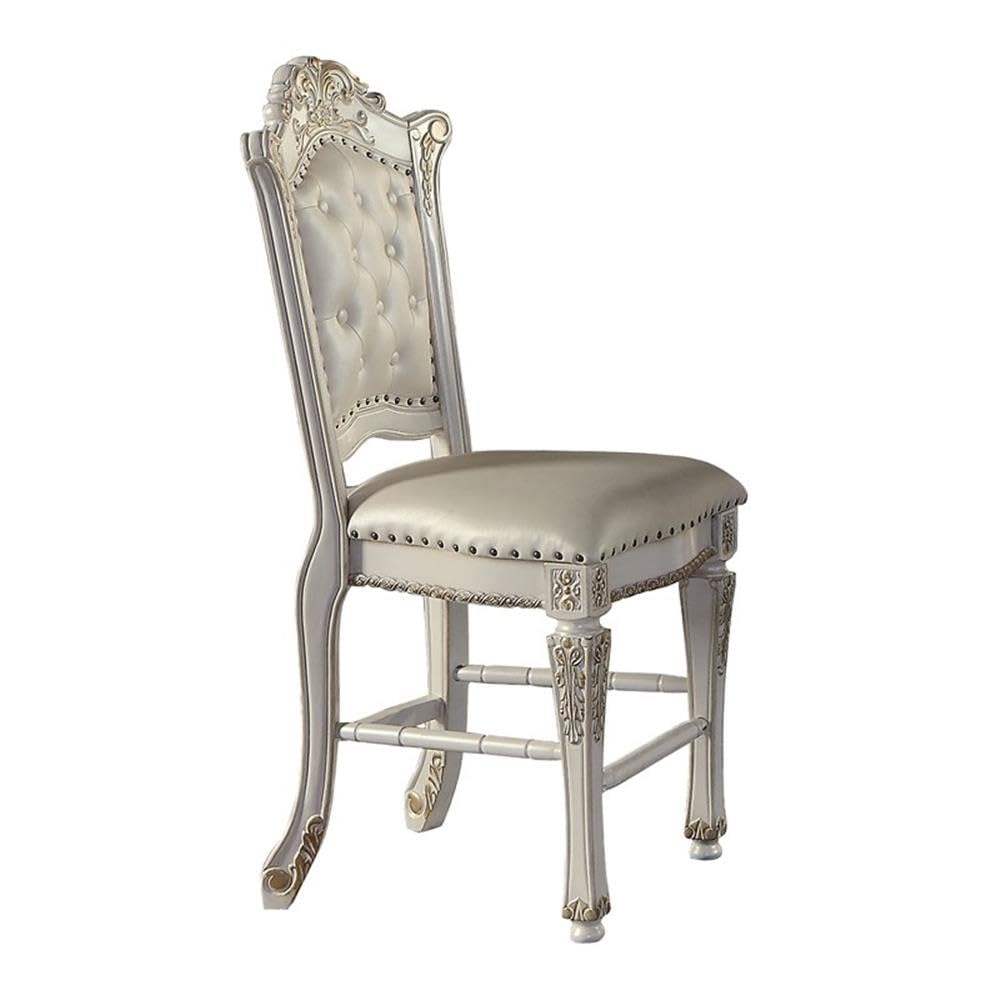 カウンターチェアcounter chair antique chair Amazon.com - Acme Vendome Wooden Counter Height Chairs in