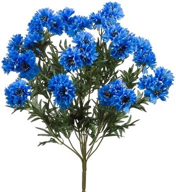 Arcadia Silk Plantation 12 Bushes of 18" Corn Flower Bush