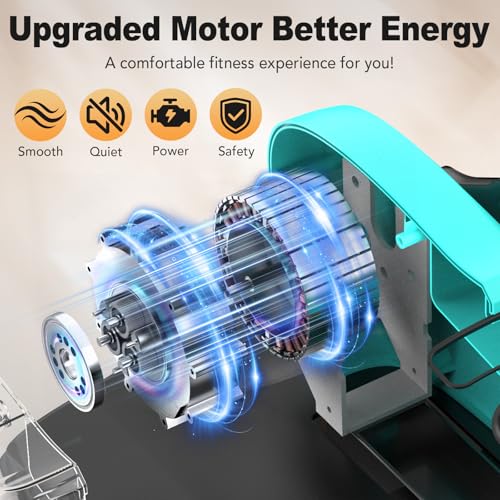 Image of Under Desk Elliptical Machine,Leg Exerciser While Sitting for Seniors with 12 Adjustable Speed RF Remote Control,Quiet & Portable Mini Seated Pedal Exerciser with Non-Slip Mat for Home Office
