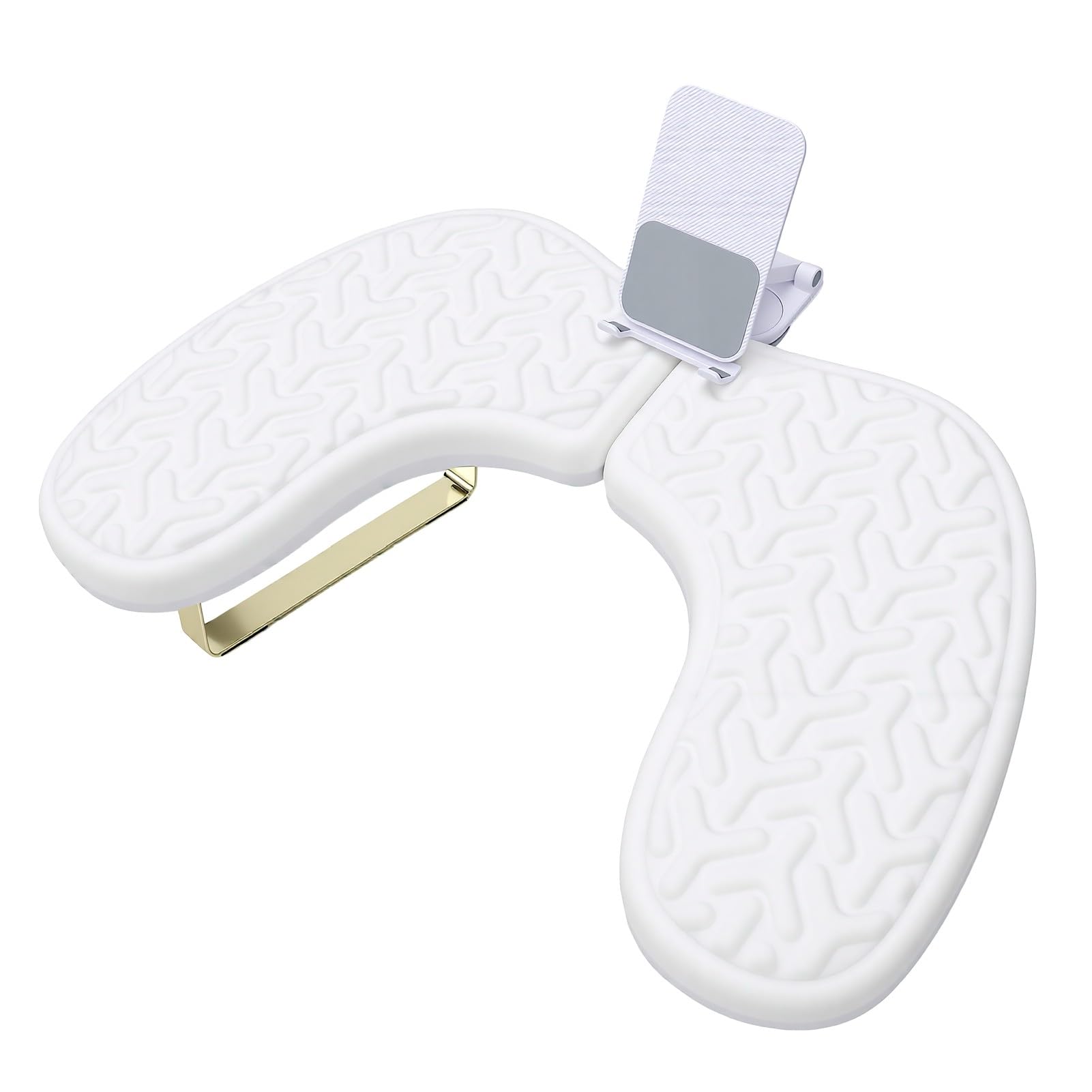 Reposamanos para Uñas en Forma de U, Transpirable, de Alta Resistencia, Ergonómico, a Prueba de Agua, Reposabrazos para Manicura para Salón de Uñas, Cojín de Esponja Viscoelástica con Soporte