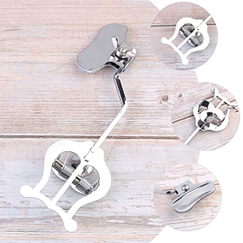 Milisten 2Pcs Trombone Lyre Clip On Metal Music Book Clip Page Holder Sheet Trombone Music Score Clamp For Trombone Musicians #TOP6