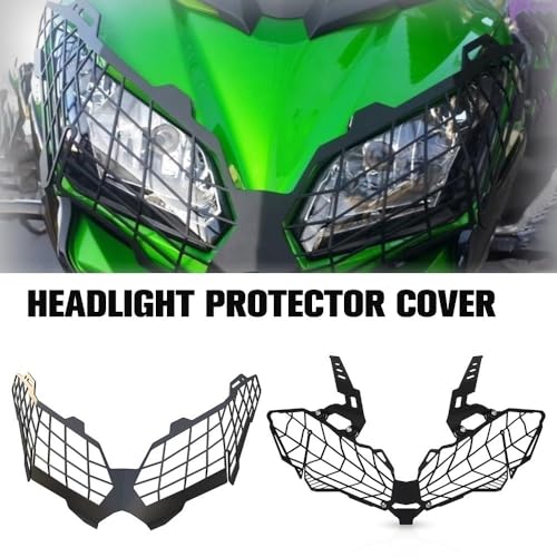 Grille phare de protection moto pour Versys 650 et KLE1000