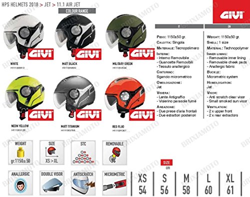 GIVI - Casco semi-integrale HPS 11.1 AIR