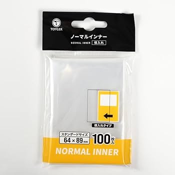 オネスト　スリーブ Amazon | TOYGER ノーマルインナー [超ピッタリフィットでカード