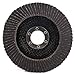 SI FANG 320 Grit Flap Discs 4 1/2 Inch Aluminum Oxide 10 Pack Angle Grinder Attachment Sanding Disc Blending Grinding Finishing