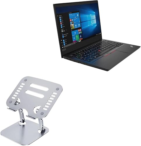 BoxWave Stand and Mount Compatible with Lenovo ThinkPad E14 20TA Stand and Mount by BoxWave - Executive VersaView Laptop Stand Ergonomic Adjustable