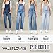 WallFlower Women's Overalls Juniors (Standard and Plus), Jaylene, X-Small