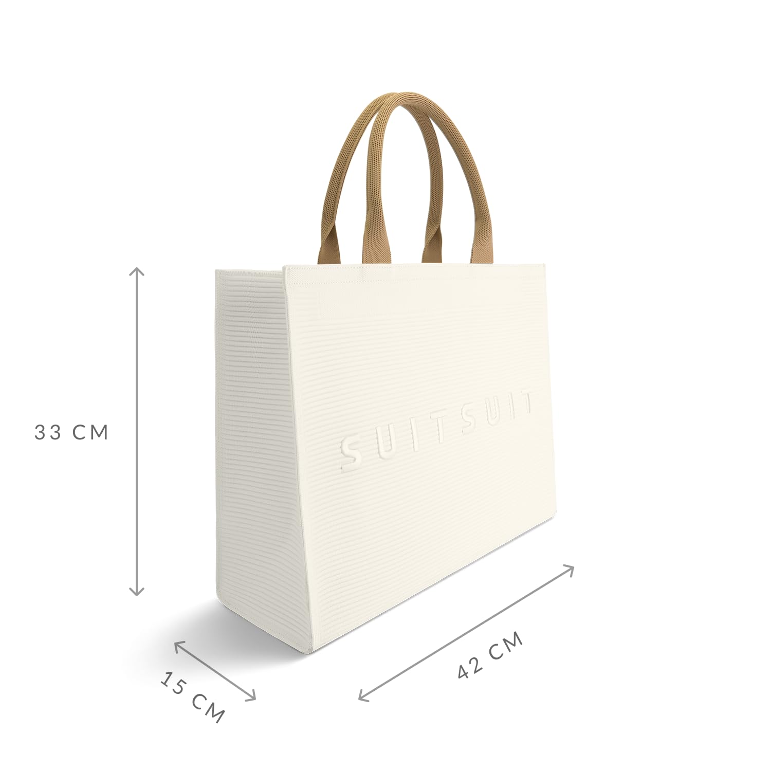 SUITSUIT - Fusion - White Swan - Reisetasche, Weißer Schwan, One size, Weiblich