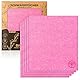 DANIHOME® 5er-Set Premium Schwammtücher in Pink | Vielseitig in Küche und Haushalt | Nachhaltig, Waschbar, Wiederverwendbar | Spüllappen & Geschirrtücher in Einem | Für Sauberkeitsliebhaber