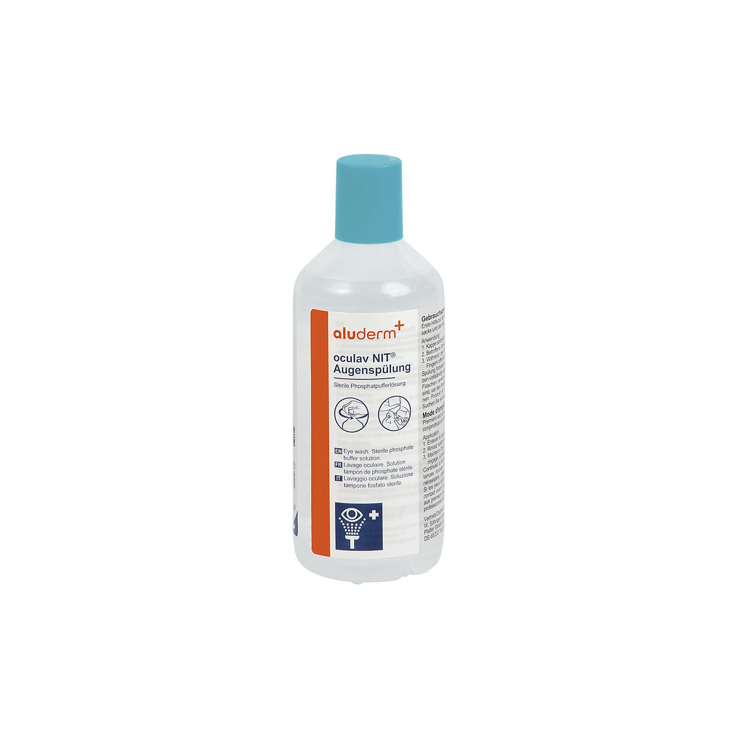 kaiserkraft | Augensofortspülung | 250 ml Phosphatpufferlösung | Steril | gebrauchsfertig