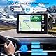Wireless Carplay Display mit A-pple Carplay & Android Auto, 7 Zoll Tragbares Autoradio mit Bildschirm, Navigationsgeräte für Auto mit Rückfahrkamera, Bluetooth, Mirror Link, Voice Control, FM, AUX