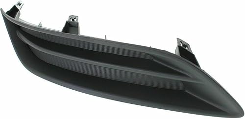 Miniatura 5 de I-Match Auto Parts Delantero Izquierdo Del Lado Del Conductor Parachoques Inserto Luz Niebla Bisel Molding Cubierta Rejilla Trim Negro Texturizado