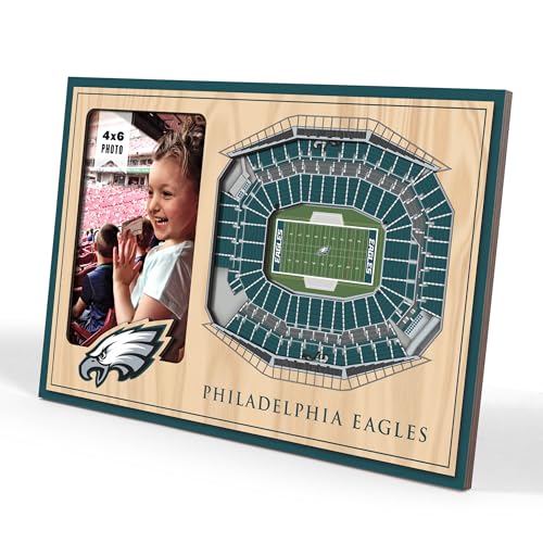 YouTheFan NFL Philadelphia Eagles 3D StadiumViews Picture Frame