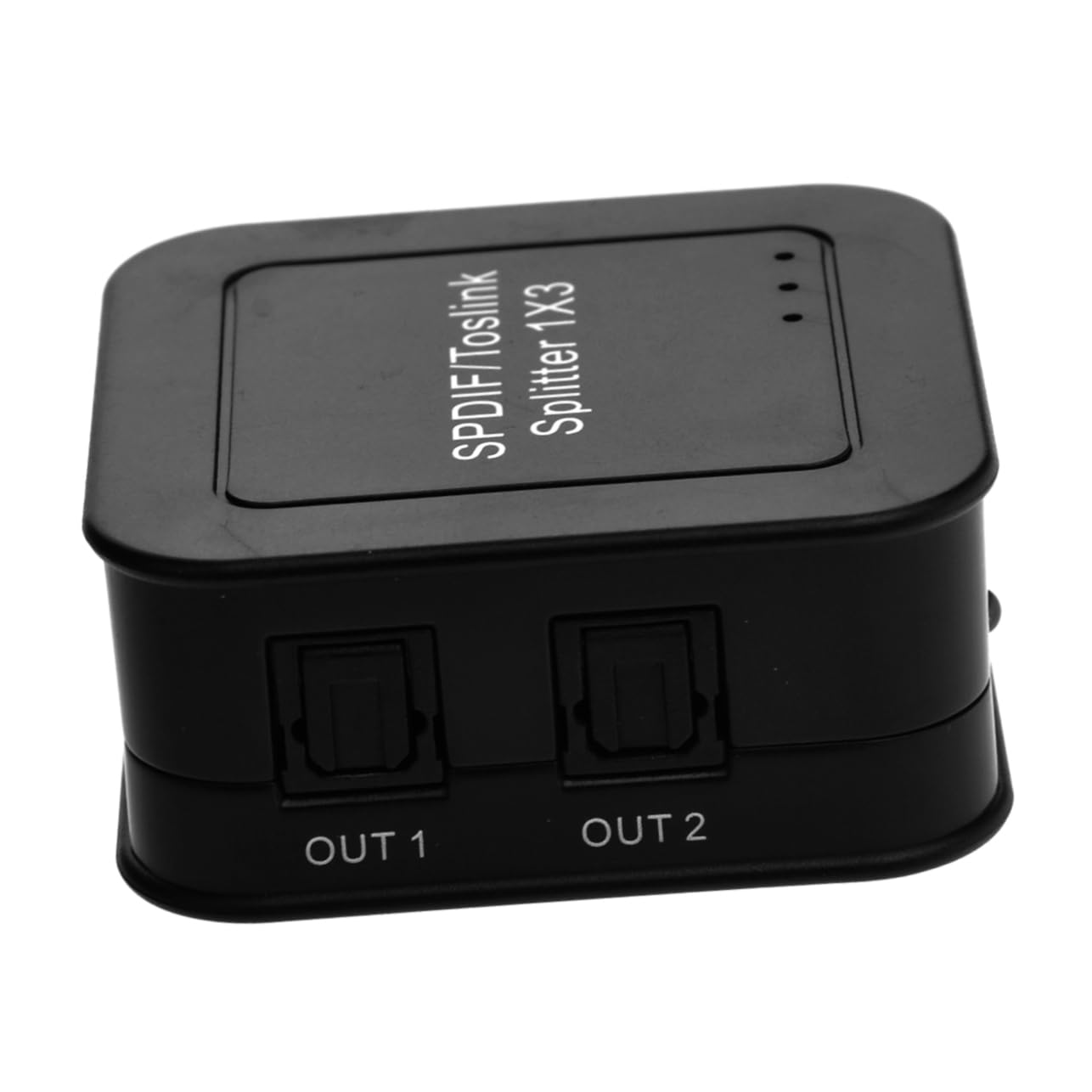 Mikikit 2 Pezzi 1 3 Sdoppiatore Audio Ottico Digitale Splitter 1 Su 3 Splitter Spdif/ 1x3 Interruttore Sdoppiatore Interruttore Spdif Numero