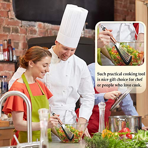 Boao BOAO-U-SLOTTED SPATULA-02 2 Pieces Slotted Spatula Flexible Stainless Steel Spatula thumb #6