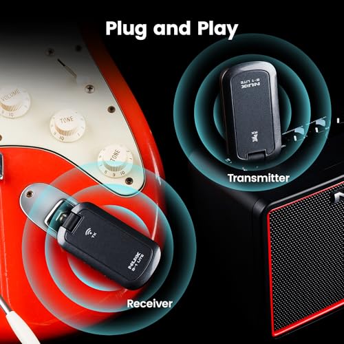 Image of NUX B-1 Lite Guitar Wireless System 2.4GHz Less than 5ms Latency Anti WiFi Interference