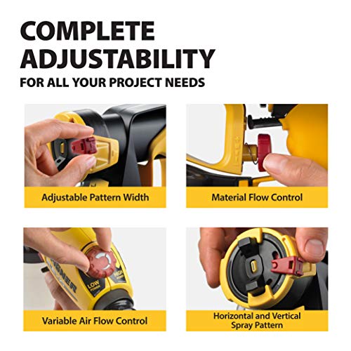 Wagner 0529021 FLEXiO 890 HVLP Paint Sprayer for Home Use
