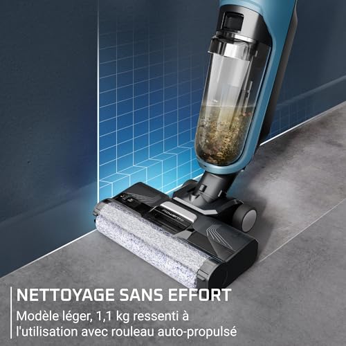 Rowenta X Clean 2 Aspirateur laveur sans fil Nettoyage 2 en 1 Auto nettoyage GZ2271E0 - vue 5