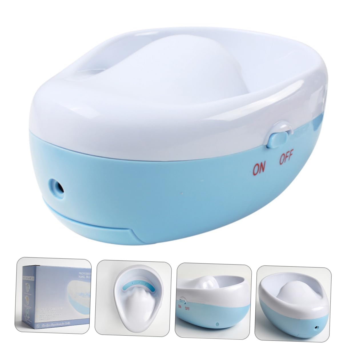 CALLARON 1set Ciotole Elettriche Per Manicure Ciotola Per Ammollo Unghie Per Mani e Rimozione e Accattivante e