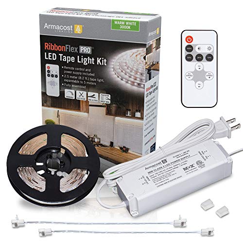 Exclusive Discount 90% Price Armacost Lighting 451200 RibbonFlex Pro Series 60, 8.2 ft - Kit, 3000K-Kit, 8 Super Brands Armacost Lighting 451200 RibbonFlex Pro Series 60, 8.2 ft - Kit, 3000K-Kit, 8