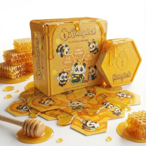 Honeylock Juego de Mesa Cooperativo para 1-6 Jugadores
