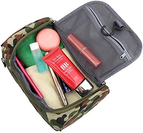 ONEGenug Toiletry Bag Travel Toiletry Bag Cosmetic Bag for Hanging Wash Bag, Camouflage colour