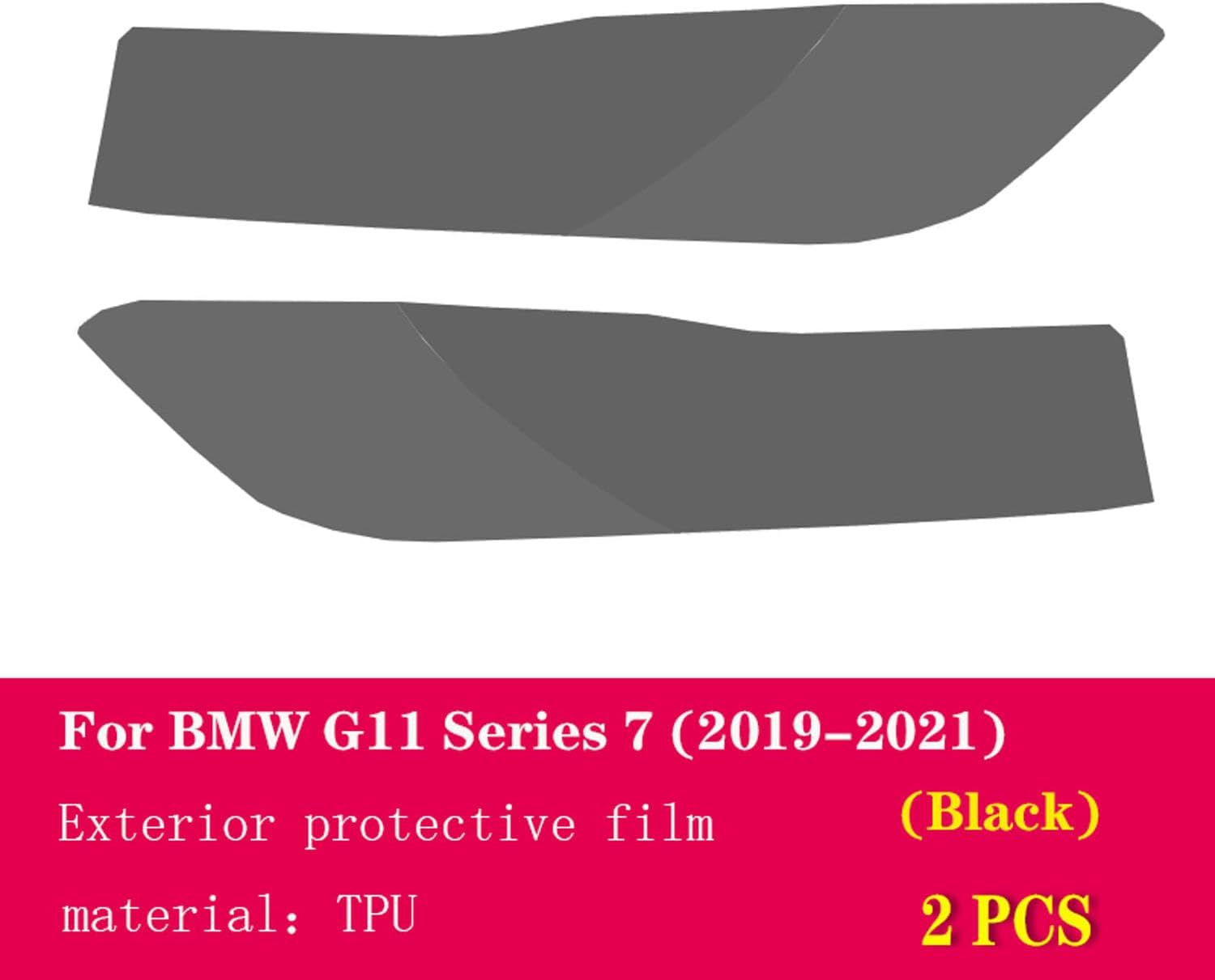 LAVIYE Car Exterior Headlight Anti-Scratch TPU Protective Film Anti-Scratch Repair Film，for BMW G11 Series 7 2019-2021