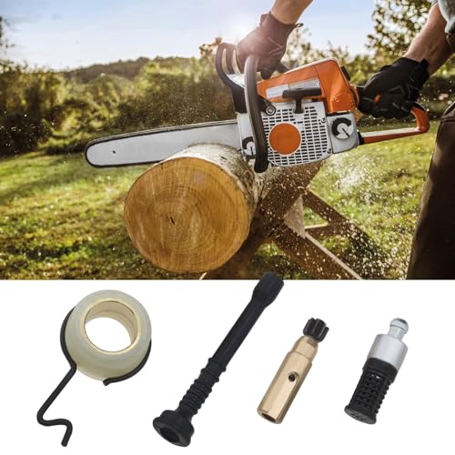 YINETTECH Lot de 4 ensembles de filtres à huile pour pompe à huile compatible avec tronçonneuse Stihl MS250 MS230 MS210 025 023 021 1123 640 3800/1123 647 9400 – vue 4