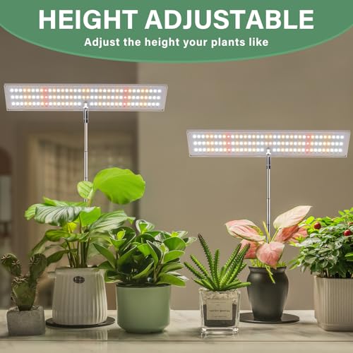Lordem B1201 Grow Light, Full Spectrum Led Plant Light For Indoor Plants, Height Adjustable Growing Lamp thumb #5