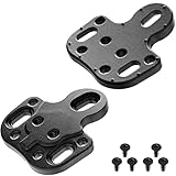 CyclingDeal Bicycle Shoes Cleats Converting Adapters - Using MTB Type SPD Cleats on Road or Indoor Bike Shoes with 3 Holes - Compatible with Shimano SPD Crankbrother - Adapters ONLY