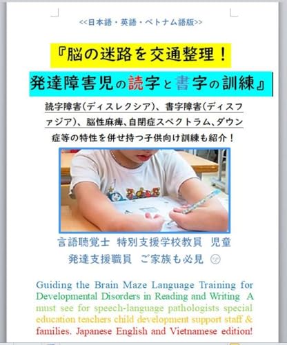 Guiding the Brain Maze Language Training for Developmental Disorders in Reading and Writing A must see for speech-language pathologists special education ... and Down syndrome (Japanese Edition)