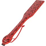 BDSM PADDEL RED EDITION Vegane Lederschaufel – Für intensive Fetischspiele